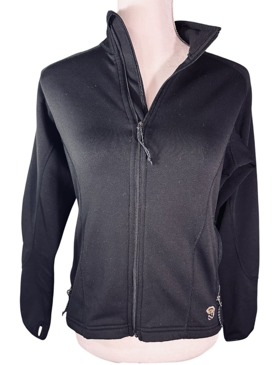 Mountain Hardwear Jackets & Blazers - Mountain Hardwear Polartec Fleece Full Zip Jacket Black USA Size 8